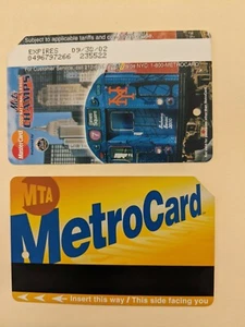 METS Champs MetroCard, Expired-Mint - Picture 1 of 1