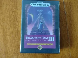 Phantasy Star III: Generations of Doom (Sega Genesis, 1991) - Picture 1 of 3