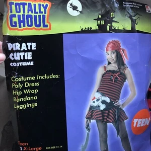 California Kostüm Mädchen Halloween Pirat Größe 12/14 TEEN - Bild 1 von 6