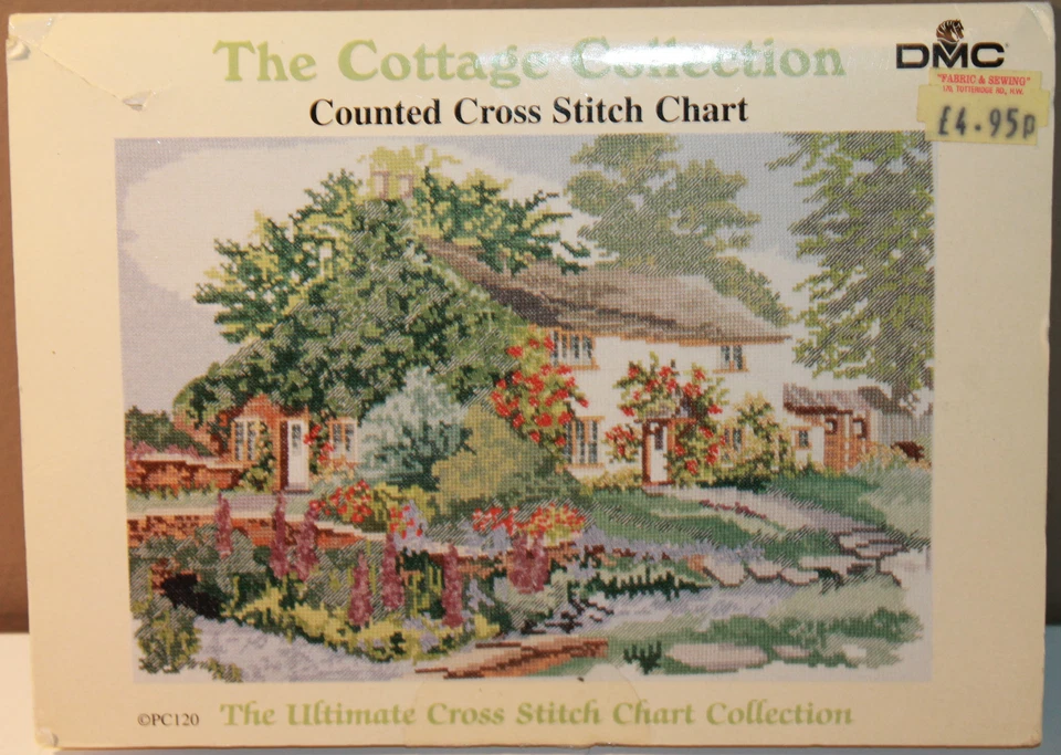 Cottage Collection Counted Cross Stitch Chart PC120 Rose Cottage John Hassall - Image 1 of 2