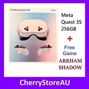 Meta Quest 3S 256GB + FREE Batman Game Mixed Reality Headset - Bild 1 von 1