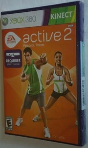ACTIVE 2 Entrenador Personal KINECT Xbox 360 NUEVO Videojuego Sellado de Fábrica Solo - Imagen 1 de 1
