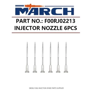 6pcs Diesel Fuel Injector Control Valve Set FOORJ02213 F00RJ02213 for DAEWOO - Picture 1 of 5