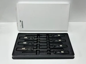 NOS SK Tools USA Made 7pc T10 to T40 Torx Black Screwdriver Set in Tray, 86323 - Picture 1 of 11
