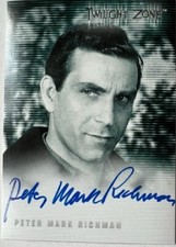 Peter Mark Richman A31 Autograph from The Twilight Zone The Next Dimension 2000