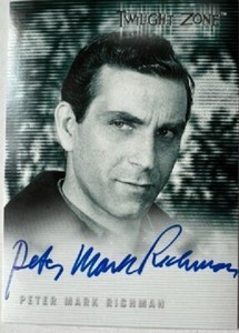 Peter Mark Richman A31 Autograph from The Twilight Zone The Next Dimension 2000