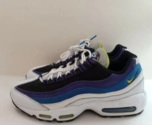 Nike DD9600 100 Men Air Max 95 Kaomoji White Blue Gray Purple Running Shoes 10.5 - Picture 1 of 12