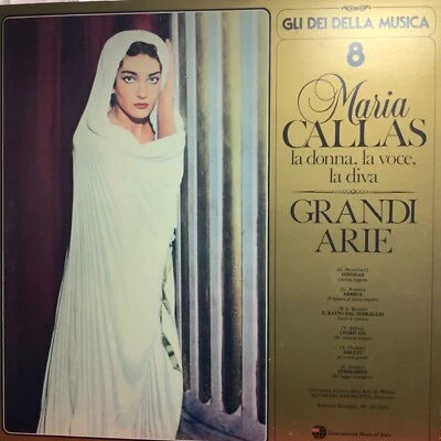 MARIA CALLAS-LA DONNA LA VOCE LA DIVA-GRANDI ARIE-ORIGINAL 1981 VINYL-USED-ITALY - Image 1 of 4