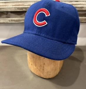 Vintage Chicago Cubs New Era eng anliegende Mütze Diamond Collection 5950 Größe 7 1/4 - Bild 1 von 4