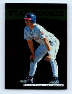 1996 Upper Deck George Arias RC California Angels #238 Star Rookie