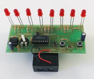 Velleman MK107 LED Running Light Kit Pre-Assembled, Super Fun, Works Great - Picture 1 of 2