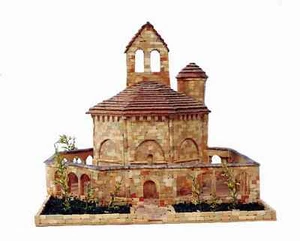 CUIT Ceramic Building Construction Kit, Santa María de Eunate Church (1:80) - Picture 1 of 5