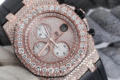 Audemars Piguet Royal Oak Offshore 42 mm Rose Gold Diamond Watch - Image 1 of 4