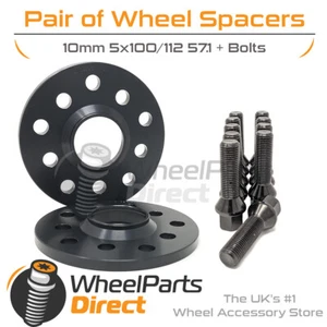 Spurverbreiterung (2) & Schrauben 10mm für VW Eos 06-14 auf Aftermarket Felgen - Bild 1 von 4