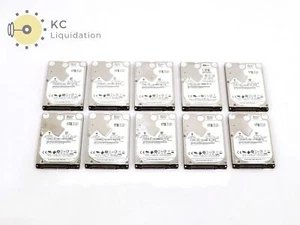 10x Western Digital 1TB SATA 2.5" Internal Laptop Hard Drives WD10JUCT - Afbeelding 1 van 6