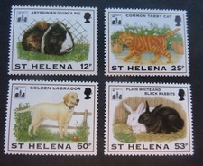 St Helena 1994 Hong Kong 94 pets guinea pig cat SG659/62 MNH UM unmounted mint