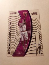 2015-16 Clear Vision Kyrie Irving Purple Rookie Revision #04/25 SP Cavs Mavs