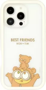 Funda Gourmandies iPhone 16 Pro 6,3 pulgadas Minions marco regordete Bob & Tim MINI-504A - Imagen 1 de 5