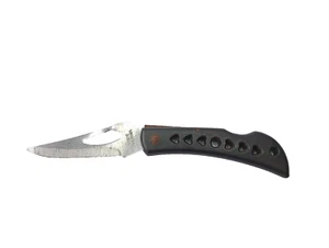 Folding Knife Collectible Pocket Travel Accessory Tourist Black Beautiful Rare - Picture 1 of 19
