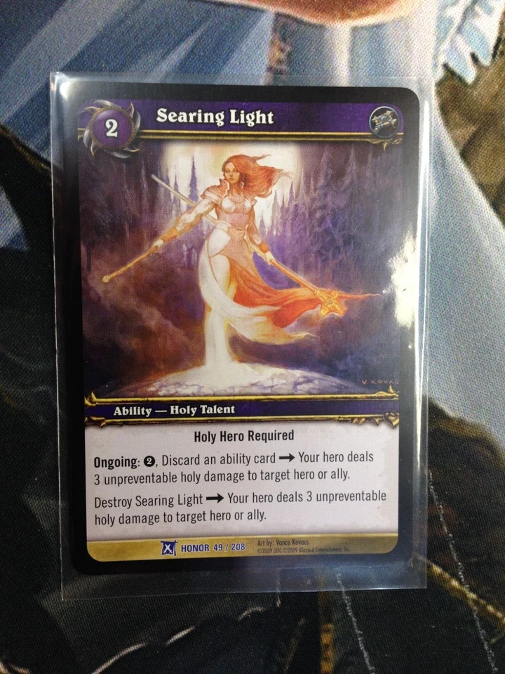 World of Warcraft (WOW) Fields of Honor "Searing Light" 49/208 X1 - Image 1 of 1