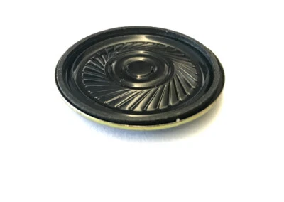 Mini round frame rubber cone telecom speaker Φ36mm x 4.5mm 8 Ohm 0.5 W 2 pcs   - Image 1 of 4
