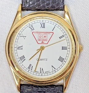 Vintage Fieldcrest Cannon Mills Fire Service Watch - Picture 1 of 3