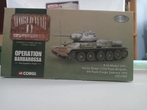 Corgi #CC51602 Soviet T-34/76 Medium Tank-112th Tank Brig,Operation Barbarossa - Picture 1 of 18