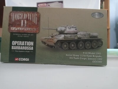 Corgi #CC51602 Soviet T-34/76 Medium Tank-112th Tank Brig,Operation Barbarossa - Image 1 of 4