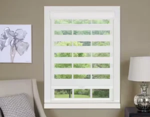 ACHIM Celestial White Cordless Light Filtering Double Layered Polyester 34X72 - Picture 1 of 1