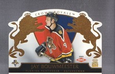 2002-03 Pacific Crown Royale 0975/2299 Jay Bouwmeester #115 Rookie