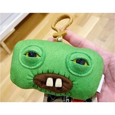 Fuggler Funny Ugly Monsters Collectible Plush Clip-On Squidge - Green