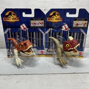 Jurassic World Uncaged Wild Pop Ups Ceratosaurus & Atrociraptor Dinosaur Toy - Picture 1 of 10