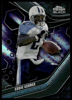 2023 Topps Composite #245a Eddie George Purple Refractor Wrong #/150 Titans - Image 1 of 2