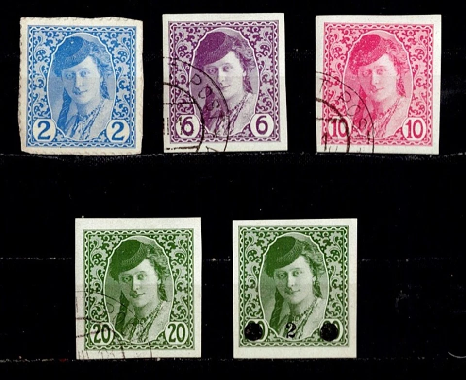 YUGOSLAVIA 1918 Bosnian issues for BOSNIA HERZEGOVINA - Image 1 of 1