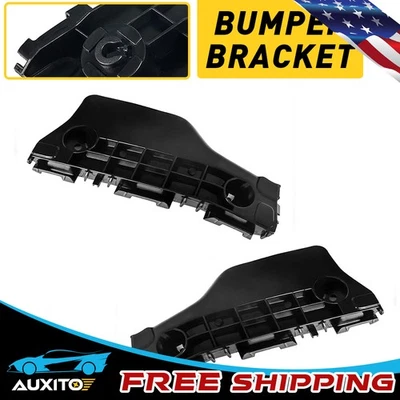 Nuevo 2 soportes de soporte de parachoques delantero izquierdo y derecho ABS para Toyota Prius C 2012-2017 Foto 1 de 4