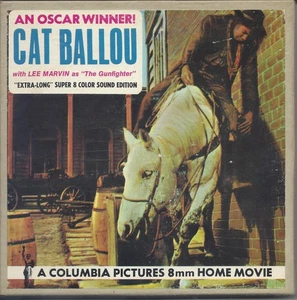 CAT BALLOU with Lee Marvin - 1965 -  Super 8mm Color / Sound Film - Picture 1 of 3