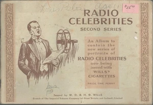 Radio Celebrities in album stickersby H.O. Wells-----10 - Picture 1 of 7