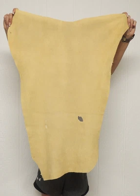 Piel de ciervo ahumada piel de cuero para artesanías nativas piel de ciervo ropa bolsas Regalia Foto 1 de 2