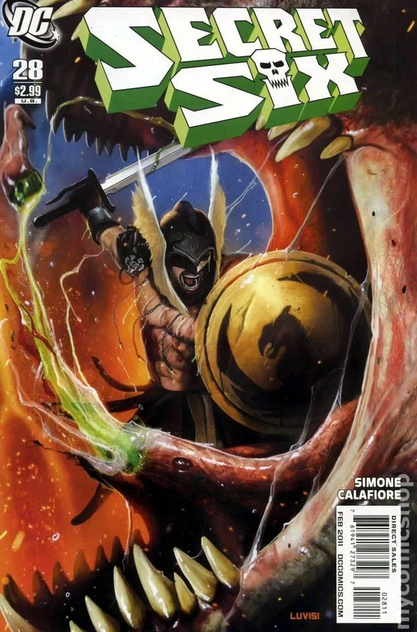 Secret Six #28 VF 2011 Stock Image - Image 1 of 1