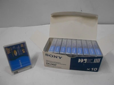 Genuine Sony DG90P DDS Data Cartridge 10 Pack 2.0 GB Capacity ~ SEALED - Image 1 of 4