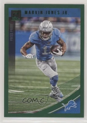 2018 Panini Donruss Press Proof Green Marvin Jones Jr #100 - Image 1 of 2