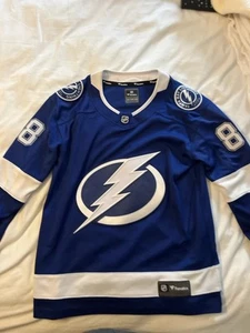 Tampa Bay Lightning Fanatics Jersey Youth L Large/XL NHL Vasilevskiy 88 - Picture 1 of 16