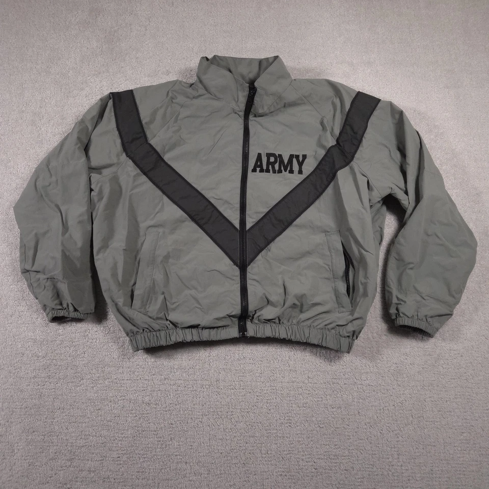Army IPFU Jacket Mens Medium Regular Full Zip Windbreaker Military Nylon - Image 1 of 4