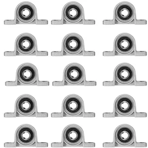 Cojinete de inserción de bloque de almohada montado en bola interior de aleación de zinc de 10 mm de diámetro KP000 - Imagen 1 de 6