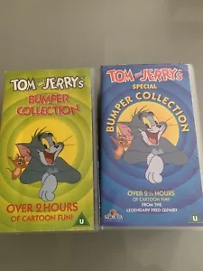Tom & Jerry's Special Bumper Collection VHS Video Cassette MGM 1994 Bundle Of 2 - Picture 1 of 9