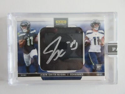 Panini Instant NFL Home Away Jaxon Smith-Njigba Rookie RC ON CARD AUTO SSP 8/10 - Image 1 of 4