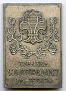 Suecia Swedish Awaed Medal Scout Association Campeonato de Esquí 1962!!! - Imagen 1 de 2