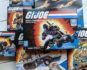 G.I. Joe Cobra LEGO HASBRO LOT OF 6 SETS BRAND NEW VEHICLES MINIFIGS **BONUS** - Picture 1 of 16