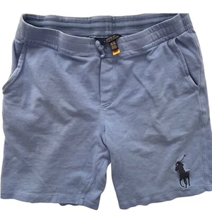 Polo Ralph Lauren Shorts Cotton Casual Blue Pony Logo Kids Size 18/20 XL - Picture 1 of 5