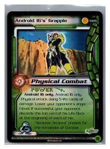 1x DBZ CCG ANDROID 16's GRAPPLE M26 HOLO FOIL PROMO BABIDI DRAGON BALL Z LIMITED - Picture 1 of 1